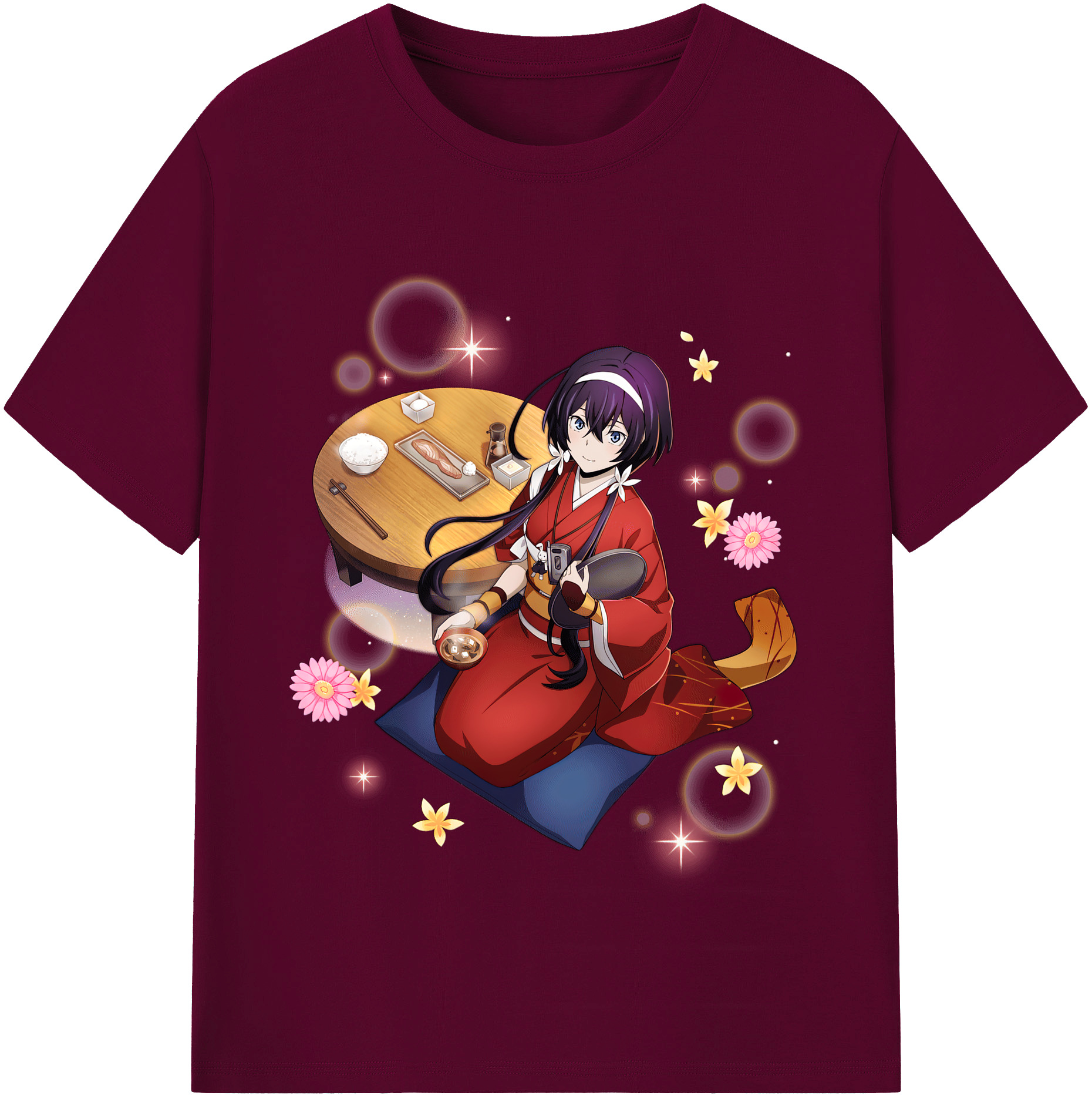 （画像用） 文豪ストレイドッグス Bungo Stray Dogs レディースカジュアルプリントTシャツ（綿100％）